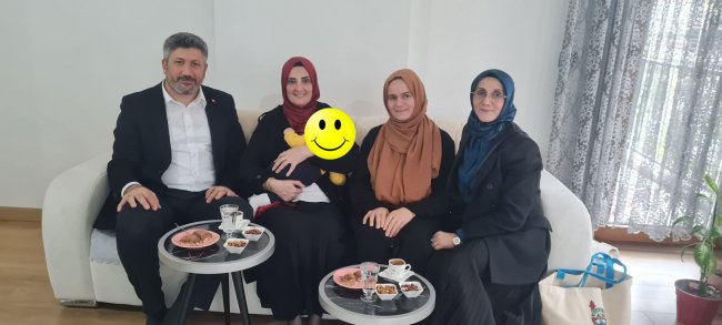 Hoş Geldin Bebek projesi kapsamında ziyaretlerimiz devam ediyor