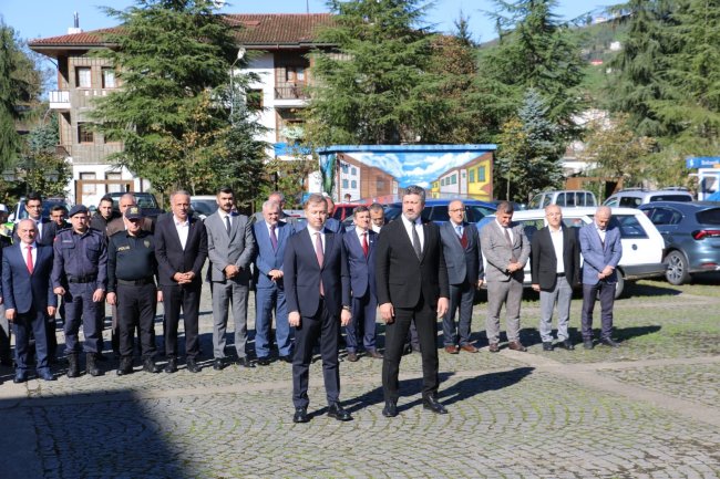 29 EKİM CUMHURİYET BAYRAMI ÇELENK SUNMA TÖRENİ