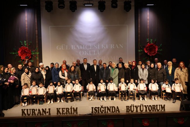 GÜL BAHÇESİ 4-6 YAŞ KURAN KURSUNDA ETKİNLİK